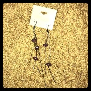 ⭐️New⭐️ purple earrings
